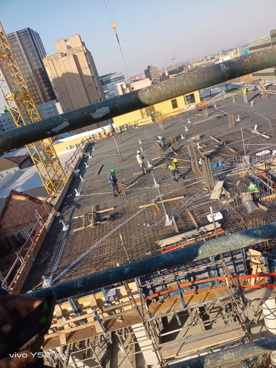 Construction Team at Work